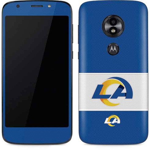 NFL Los Angeles Rams Zone Block Moto E5 Play Skin